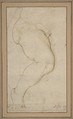 Study of the Right Leg of a Male Child, Attributed to Raphael (Raffaello Sanzio or Santi) (Italian, Urbino 1483–1520 Rome), Pen and brown ink over black chalk and stylus underdrawing