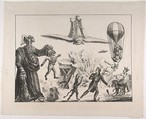 Monsters, Monkeys, and Men, Anonymous, French, Austrian or German, second decade19th century ? French, Austrian or German, Lithograph on china paper
