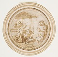 Adoration of the Shepherds, Anonymous, Italian, 16th century (Italian, active Central Italy, ca. 1550–1580), Pen and brown ink, brush and brown wash