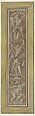 Two Pilaster with White Putti on Tan Ground, Giovanni Mauro della Rovere (Italian, Milan ca. 1575–ca. 1640 Milan (?)), Pen and brown ink, brush and brown wash, highlighted with white, over traces of black chalk, on beige paper