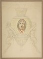 Design for a vase, Anonymous, French, 19th century French, Watercolor and graphite