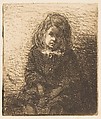 Little Arthur, James McNeill Whistler  American, Etching; fourth state of four (Glasgow); printed in dark brown ink