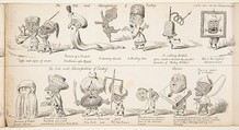 The Great Exhibition "Wot is to Be", Probable Results of The Industry of All Nations in The Year '51, Showing What is to be Exhibited, Who is To Exhibit, in Short How Its All Going to Be Done, George Augustus Sala (British, London 1828–1895 Hove), Wood engraving