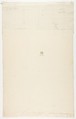 Architectural Drawing, Attributed to Nicolas François Barbier (French, 1768–1826), Pen and ink, graphite, and watercolor on laid paper