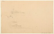 Sketchbook with views of Tours, France and its environs, Eugène Delacroix (French, Charenton-Saint-Maurice 1798–1863 Paris), Graphite and watercolor on wove paper