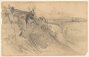 Sketchbook with views of Tours, France and its environs, Eugène Delacroix (French, Charenton-Saint-Maurice 1798–1863 Paris), Graphite and watercolor on wove paper