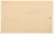 Sketchbook with views of Tours, France and its environs, Eugène Delacroix (French, Charenton-Saint-Maurice 1798–1863 Paris), Graphite and watercolor on wove paper