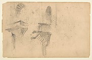 Sketchbook with views of Tours, France and its environs, Eugène Delacroix (French, Charenton-Saint-Maurice 1798–1863 Paris), Graphite and watercolor on wove paper