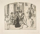 Presentation of Valerius Maximus to King Louis XI, Charles Meryon French