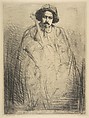 Becquet (J. Becquet, Sculptor), James McNeill Whistler (American, Lowell, Massachusetts 1834–1903 London), Etching and drypoint, printed in black ink on ivory tissue-weight Japan; sixth state of six (Glasgow)