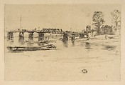 Fulham (Chelsea), After James McNeill Whistler (American, Lowell, Massachusetts 1834–1903 London), Facsimile of etching