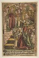 Santa Maria dell'Anima, Anonymous, German, 15th century German, Woodcut, hand-colored