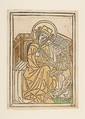 St. Jerome, Anonymous, German, 15th century  German, Woodcut, hand-colored