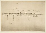 Little Venice (The Little Venice), James McNeill Whistler American, Etching; second state of two (Glasgow); printed in brownish-black ink on medium weight ivory laid paper