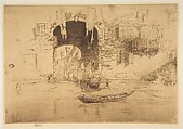 San Biagio, James McNeill Whistler  American, Etching and drypoint, printed in dark brown ink on fine cream laid paper; tenth state of seventeen (Glasgow)