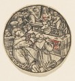 The Mass of St. Gregory, Anonymous, German, 15th century  German, Woodcut
