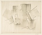 Movement – Grain Elevators, John Marin American, Etching