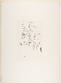 Victoria Club, James McNeill Whistler (American, Lowell, Massachusetts 1834–1903 London), Transfer lithograph with scraping, printed in black ink on Japanese paper mounted on ivory plate paper; second state of two (Chicago)