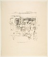 Chelsea Rags, James McNeill Whistler  American, Transfer lithograph, printed in black ink on cream India wove; only state (Chicago)