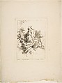 Saint Luke, Jean Honoré Fragonard French, Etching, first state of two