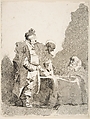 The Tax Collectors (Les Traitants), Jean Honoré Fragonard  French, Etching