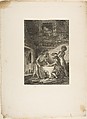 Le Pate d'Anguilles, from "Contes et nouvelles en vers par Jean de La Fontaine.  A Paris, de l'imprimerie de  P. Didot, l'an III de la République, 1795", Jean-Baptiste Patas  French, Etching and engraving; second state of three (Cohen)