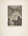 La Coupe Enchantee, from Contes et nouvelles en vers par Jean de La Fontaine. A Paris, de l'imprimerie de P. Didot, l'an III de la République, 1795, Jean-Baptiste-Michel Dupréel French, Etching and engraving; second state of three (Cohen)