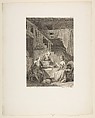 Le Faucon, from Contes et nouvelles en vers par Jean de La Fontaine.  A Paris, de l'imprimerie de  P. Didot, l'an III de la République, 1795, Jean-Baptiste Tilliard  French, Etching and engraving; third state of three (Cohen)