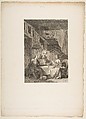 Le Faucon, La Coupe Enchantee, from "Contes et nouvelles en vers par Jean de La Fontaine.  A Paris, de l'imprimerie de  P. Didot, l'an III de la République, 1795", Jean-Baptiste Tilliard  French, Etching and engraving; second state of three (Cohen)