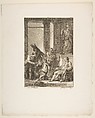Le Paysan qui avait offense son Seigneur, from Contes et nouvelles en vers par Jean de La Fontaine.  A Paris, de l'imprimerie de  P. Didot, l'an III de la République, 1795, Charles Louis Lingée  French, Etching and engraving; third state of three (Cohen)