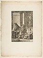 Le Paysan qui avait offense son Seigneur, from "Contes et nouvelles en vers par Jean de La Fontaine.  A Paris, de l'imprimerie de  P. Didot, l'an III de la République, 1795", Charles Louis Lingée  French, Etching and engraving; second state of three (Cohen)
