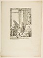 Le Paysan qui avait offense son Seigneur, from "Contes et nouvelles en vers par Jean de La Fontaine.  A Paris, de l'imprimerie de  P. Didot, l'an III de la République, 1795", Jean Honoré Fragonard  French, Etching; first state of three (Cohen)