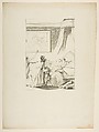 Le Gascon puni, from "Contes et nouvelles en vers par Jean de La Fontaine. A Paris, de l'imprimerie de P. Didot, l'an III de la République, 1795", Louis Michel Halbou French, Etching; first state of three (Cohen)