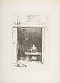 The Smith, Passage du Dragon, James McNeill Whistler (American, Lowell, Massachusetts 1834–1903 London), Transfer lithograph with stumping, printed on grayish white chine mounted on ivory plate paper; first state of three (Chicago)