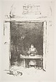 The Smith, Passage du Dragon, James McNeill Whistler (American, Lowell, Massachusetts 1834–1903 London), Transfer lithograph with stumping, printed on grayish white chine mounted on ivory plate paper; first state of three (Chicago)