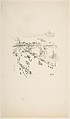 Waterloo Bridge, James McNeill Whistler  American, Transfer lithograph; only state (Chicago); printed in black ink on cream laid paper