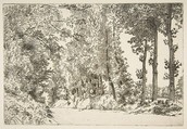 Rue des Bruyères, à Sèvres, Félix Bracquemond  French, Etching