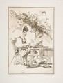 Don Quichotte, Félix Bracquemond French, Etching; second state of two