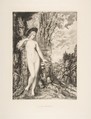 Le Lion amoureux, Félix Bracquemond  French, Etching; eighth state of eight