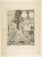Le Songe d'un habitant du Mogol, Félix Bracquemond  French, Etching; first state of seven