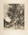 La Discorde, Félix Bracquemond  French, Etching; fifth state of five