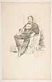 Portrait of Dr. Whistler, No. 2, James McNeill Whistler  American, Transfer lithograph; printed in black ink on fine cream laid paper