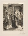 Sleep Walker and Hypnotist, John Sloan  American, Etching