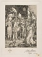 The Branding of Edouard, John Sloan  American, Etching