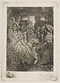 The Lost Snuff Box, John Sloan  American, Etching