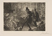 The Burglars, John Sloan  American, Etching