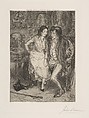 Jean and Rose, John Sloan  American, Etching