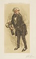 Monsieur Mirotaine Waters the Wine, John Sloan  American, Etching with green plate tone around figure and brown on face and hands