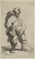 A Man Making Water, Rembrandt (Rembrandt van Rijn)  Dutch, Etching; New Holl.'s fourth state of five