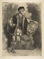Portrait of Fernand, Félix Bracquemond  French, Etching, aquatint; third state of three
